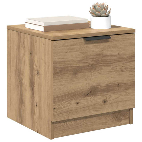 vidaXL Bed Cabinet 2 pcs Artisan oak 40 x 39 x 40 cm Engineered wood