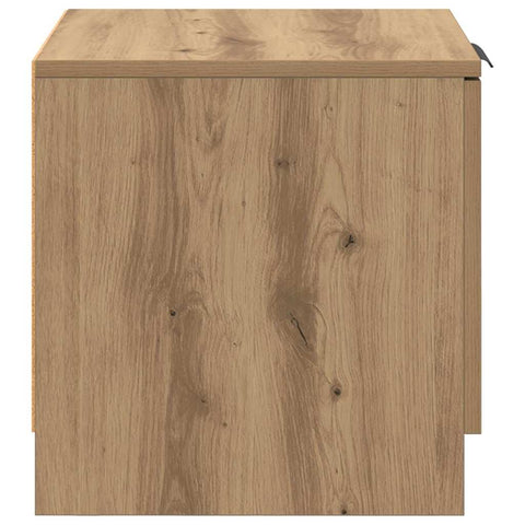 vidaXL Bed Cabinet 2 pcs Artisan oak 40 x 39 x 40 cm Engineered wood
