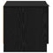 vidaXL Bed Cabinet 2 pcs Black oak 40 x 39 x 40 cm Engineered wood