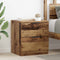 vidaXL Bedside Cabinet 2 pcs Old wood 45 x 39 x 50 cm Engineered wood