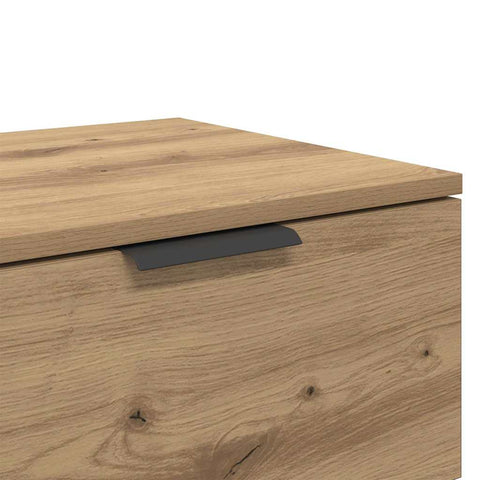vidaXL Bedside Cabinet with Drawer 2 pcs Artisan oak 45 x 39 x 50 cm