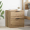 vidaXL Bedside Cabinet with Drawer 2 pcs Artisan oak 45 x 39 x 50 cm