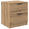 vidaXL Bedside Cabinet with Drawer 2 pcs Artisan oak 45 x 39 x 50 cm