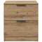 vidaXL Bedside Cabinet with Drawer 2 pcs Artisan oak 45 x 39 x 50 cm
