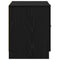 vidaXL Bedside Cabinet 2 pcs Black oak 45 x 39 x 50 cm Engineered wood