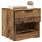 vidaXL Bed Cabinet 2 pcs Old wood 40 x 39 x 40 cm Engineered wood