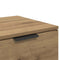 vidaXL Bed Cabinet 2 pcs Artisan oak 40 x 39 x 40 cm Engineered wood