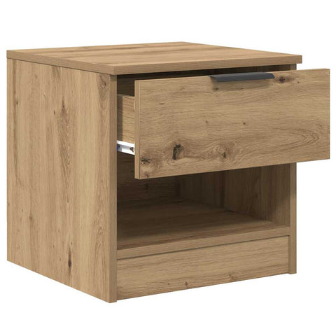 vidaXL Bed Cabinet 2 pcs Artisan oak 40 x 39 x 40 cm Engineered wood