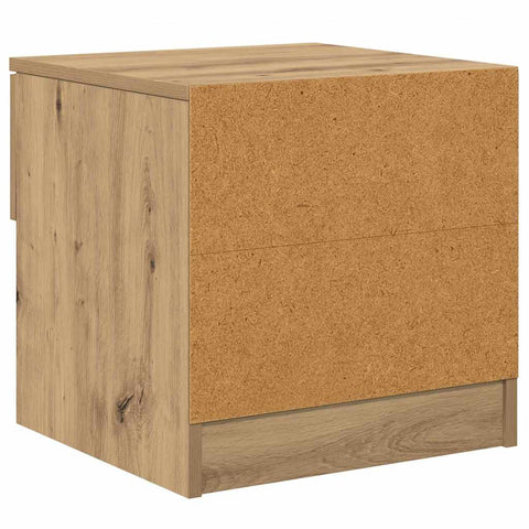 vidaXL Bed Cabinet 2 pcs Artisan oak 40 x 39 x 40 cm Engineered wood