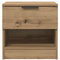vidaXL Bed Cabinet 2 pcs Artisan oak 40 x 39 x 40 cm Engineered wood