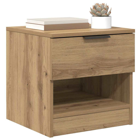 vidaXL Bed Cabinet 2 pcs Artisan oak 40 x 39 x 40 cm Engineered wood