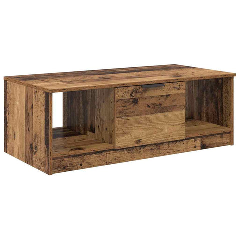 vidaXL Coffee Table Old wood 100 x 50 x 36 cm Engineered wood