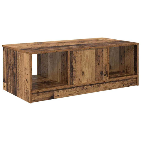 vidaXL Coffee Table Old wood 100 x 50 x 36 cm Engineered wood