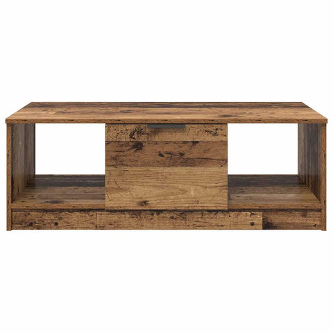 vidaXL Coffee Table Old wood 100 x 50 x 36 cm Engineered wood