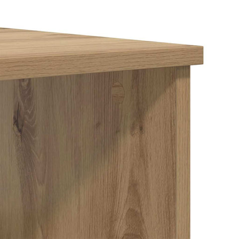 vidaXL Coffee Table Artisan oak 100 x 50 x 36 cm Engineered wood