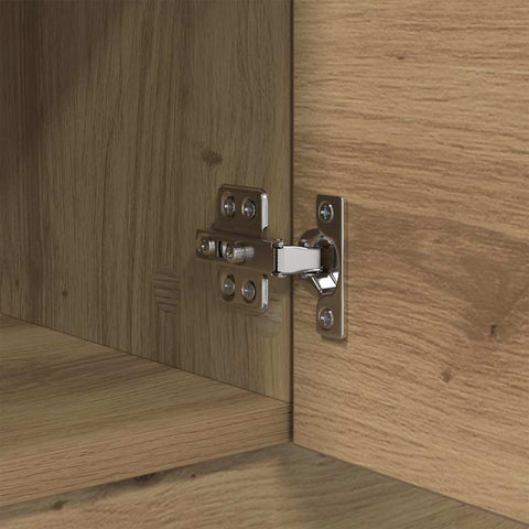 vidaXL Coffee Table Artisan oak 100 x 50 x 36 cm Engineered wood