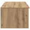 vidaXL Coffee Table Artisan oak 100 x 50 x 36 cm Engineered wood