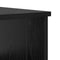 vidaXL Coffee Table Black oak 100 x 50 x 36 cm Engineered wood
