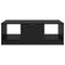 vidaXL Coffee Table Black oak 100 x 50 x 36 cm Engineered wood