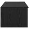 vidaXL Coffee Table Black oak 100 x 50 x 36 cm Engineered wood