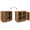 vidaXL Sideboard Old wood 40 x 80 x 75 cm Engineered wood
