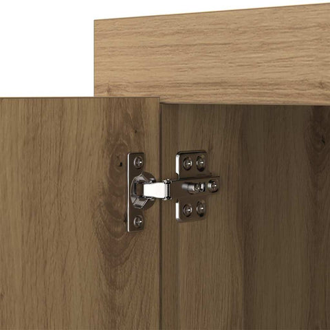 vidaXL Sideboard Artisan oak 40 x 80 x 75 cm Engineered wood