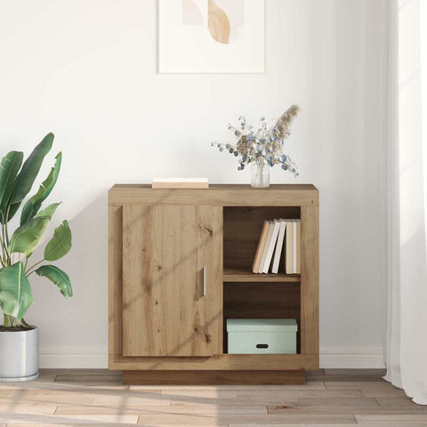 vidaXL Sideboard Artisan oak 40 x 80 x 75 cm Engineered wood