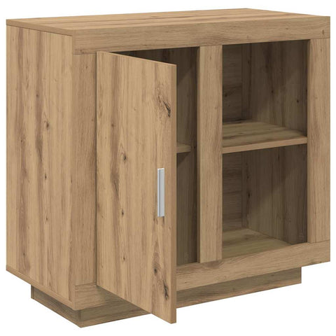 vidaXL Sideboard Artisan oak 40 x 80 x 75 cm Engineered wood