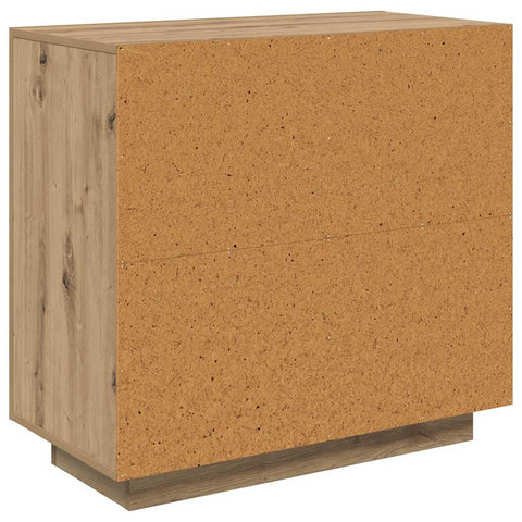 vidaXL Sideboard Artisan oak 40 x 80 x 75 cm Engineered wood