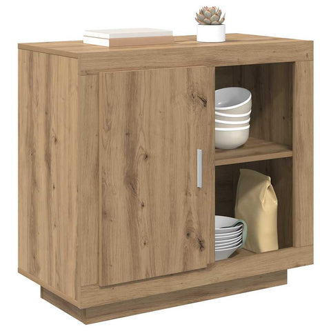 vidaXL Sideboard Artisan oak 40 x 80 x 75 cm Engineered wood