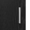 vidaXL Sideboard Black oak 40 x 80 x 75 cm Engineered wood