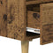 vidaXL Bed Cabinet Old wood 40 x 35 x 47.5 cm Engineered wood