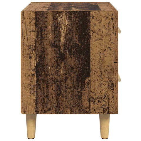 vidaXL Bed Cabinet Old wood 40 x 35 x 47.5 cm Engineered wood