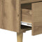 vidaXL Bed Cabinet Artisan oak 40 x 35 x 47.5 cm Engineered wood