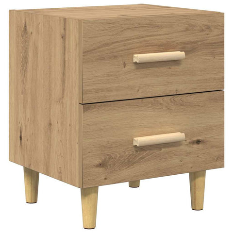 vidaXL Bed Cabinet Artisan oak 40 x 35 x 47.5 cm Engineered wood