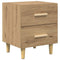 vidaXL Bed Cabinet Artisan oak 40 x 35 x 47.5 cm Engineered wood
