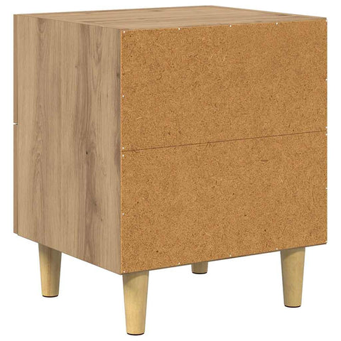 vidaXL Bed Cabinet Artisan oak 40 x 35 x 47.5 cm Engineered wood
