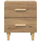 vidaXL Bed Cabinet Artisan oak 40 x 35 x 47.5 cm Engineered wood