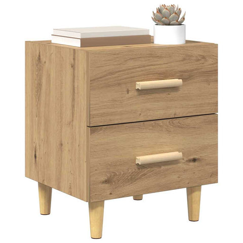 vidaXL Bed Cabinet Artisan oak 40 x 35 x 47.5 cm Engineered wood
