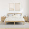 vidaXL Bed Cabinet 2 pcs Artisan oak 40 x 35 x 47.5 cm Engineered wood