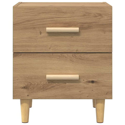 vidaXL Bed Cabinet 2 pcs Artisan oak 40 x 35 x 47.5 cm Engineered wood