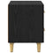 vidaXL Bed Cabinet Black oak 40 x 35 x 47.5 cm Engineered wood