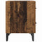 vidaXL Bed Cabinet Old wood 40 x 35 x 47.5 cm Engineered wood