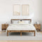 vidaXL Bed Cabinet 2 pcs Old wood 40 x 35 x 47.5 cm Engineered wood