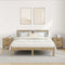 vidaXL Bed Cabinet 2 pcs Artisan oak 40 x 35 x 47.5 cm Engineered wood