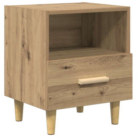 vidaXL Bedside Cabinet Artisan oak 40 x 35 x 47.5 cm Engineered wood