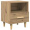 vidaXL Bedside Cabinet Artisan oak 40 x 35 x 47.5 cm Engineered wood