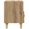 vidaXL Bedside Cabinet Artisan oak 40 x 35 x 47.5 cm Engineered wood