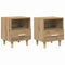 vidaXL Bedside Cabinet with Drawer 2 pcs Artisan oak 40 x 35 x 47.5 cm