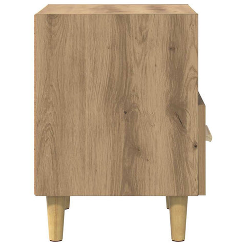vidaXL Bedside Cabinet with Drawer 2 pcs Artisan oak 40 x 35 x 47.5 cm